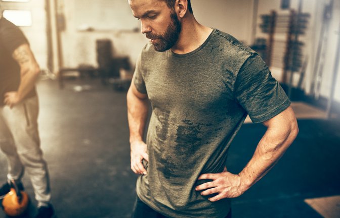 So entfernt man den Schweißgeruch nach einem anstrengenden Workout.<span class='image-autor'>Foto: Ground Picture / shutterstock.com</span>