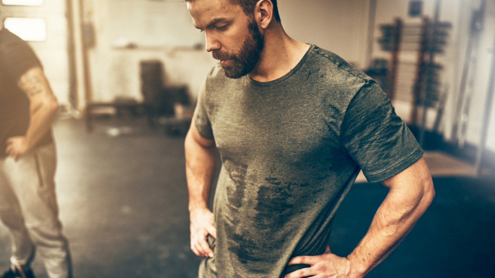 So entfernt man den Schweißgeruch nach einem anstrengenden Workout.Foto: Ground Picture / shutterstock.com So entfernt man den Schweißgeruch nach einem anstrengenden Workout.Foto: Ground Picture / shutterstock.com