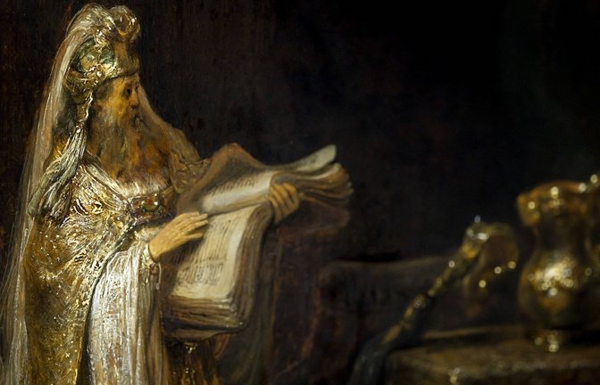 Das Werk zeigt, wie der Erzengel Gabriel dem Priester Zacharias die Geburt seines Sohnes Johannes des Täufers ankündigt.<span class='image-autor'>Foto: IMAGO/ANP/IMAGO/Koen van Weel</span>