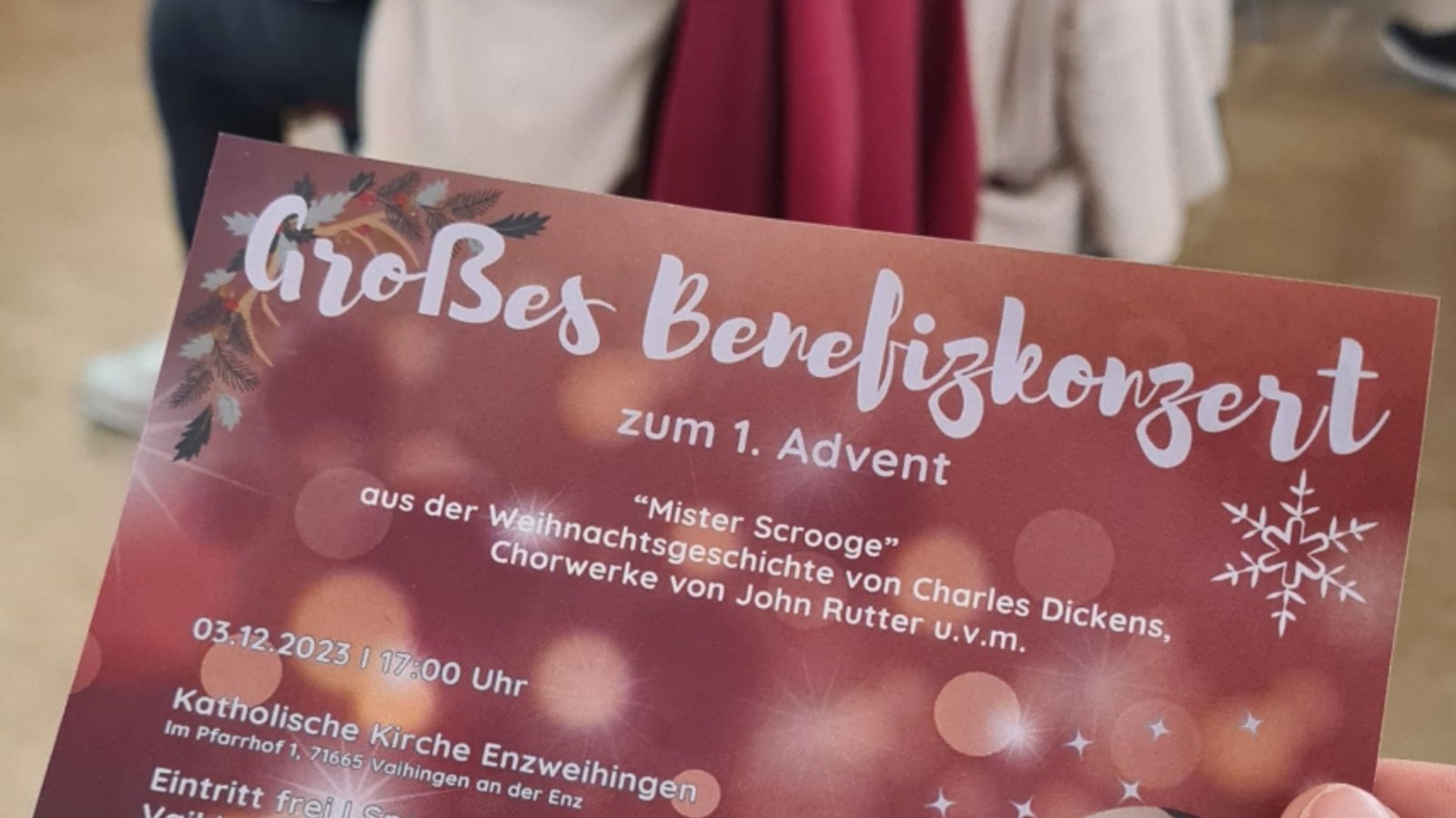 Ein toller Auftritt wars, die Proben haben sich gelohnt.