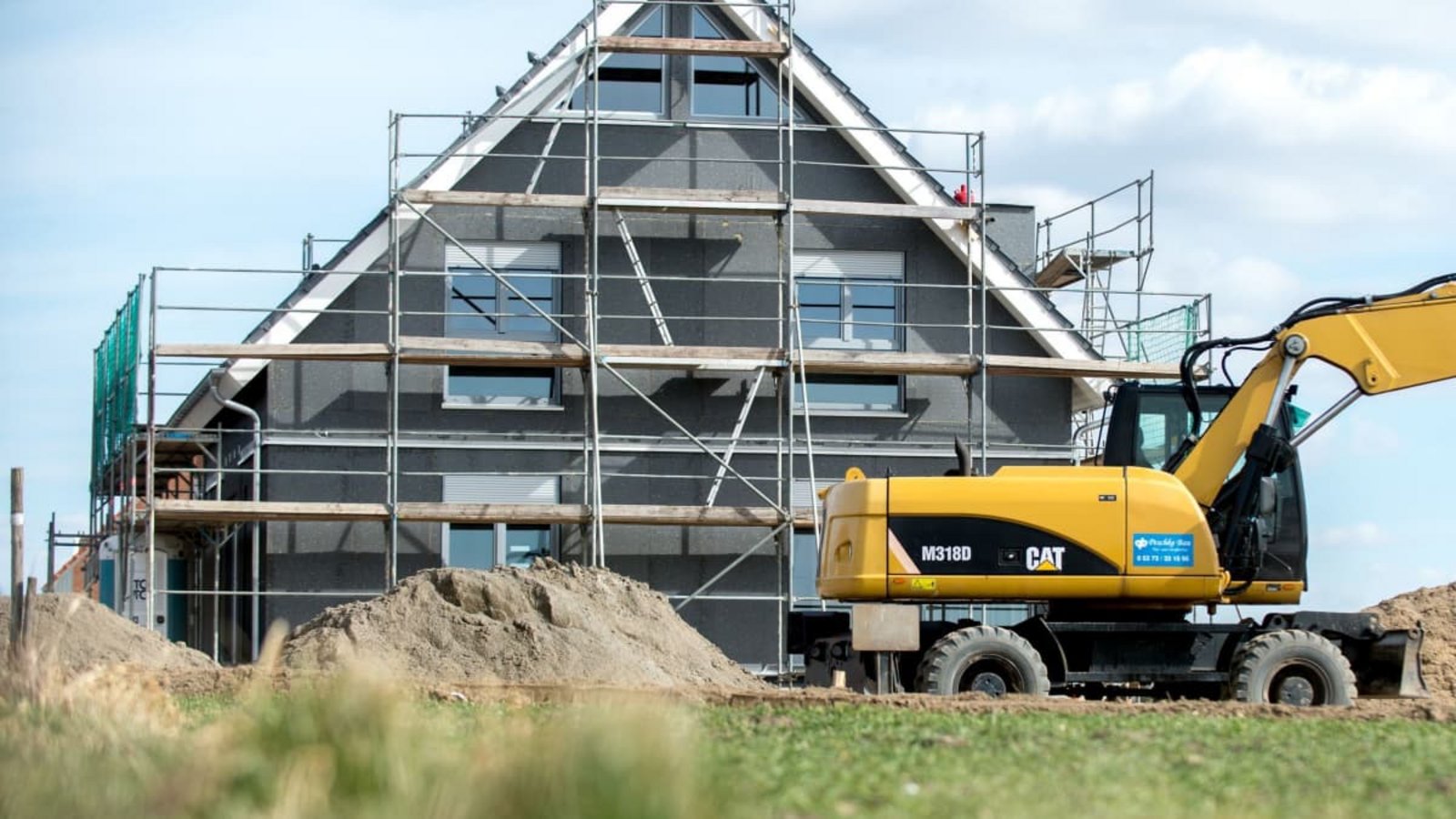 Bald könnte Wohnungsbau billiger werden. Dem Gebäudetyp E sei Dank.Hauke-Christian Dittrich/dpa-tmn/dpa Bald könnte Wohnungsbau billiger werden. Dem Gebäudetyp E sei Dank.Hauke-Christian Dittrich/dpa-tmn/dpa