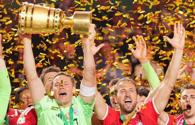 Der FC Bayern München geht als Titelverteidiger in die Saison 2026/26 des DFB-Pokals.<span class='image-autor'>Michael Kappeler/dpa</span>