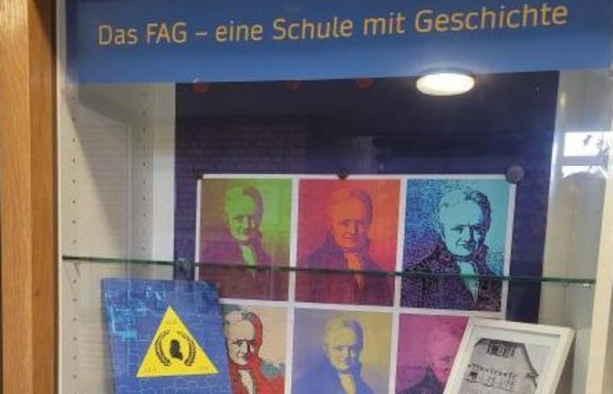 Beeindruckende Schulgeschichte: Die Exponate zeigen die Historie des Vaihinger Friedrich-Abel-Gymnasiums. Foto: p