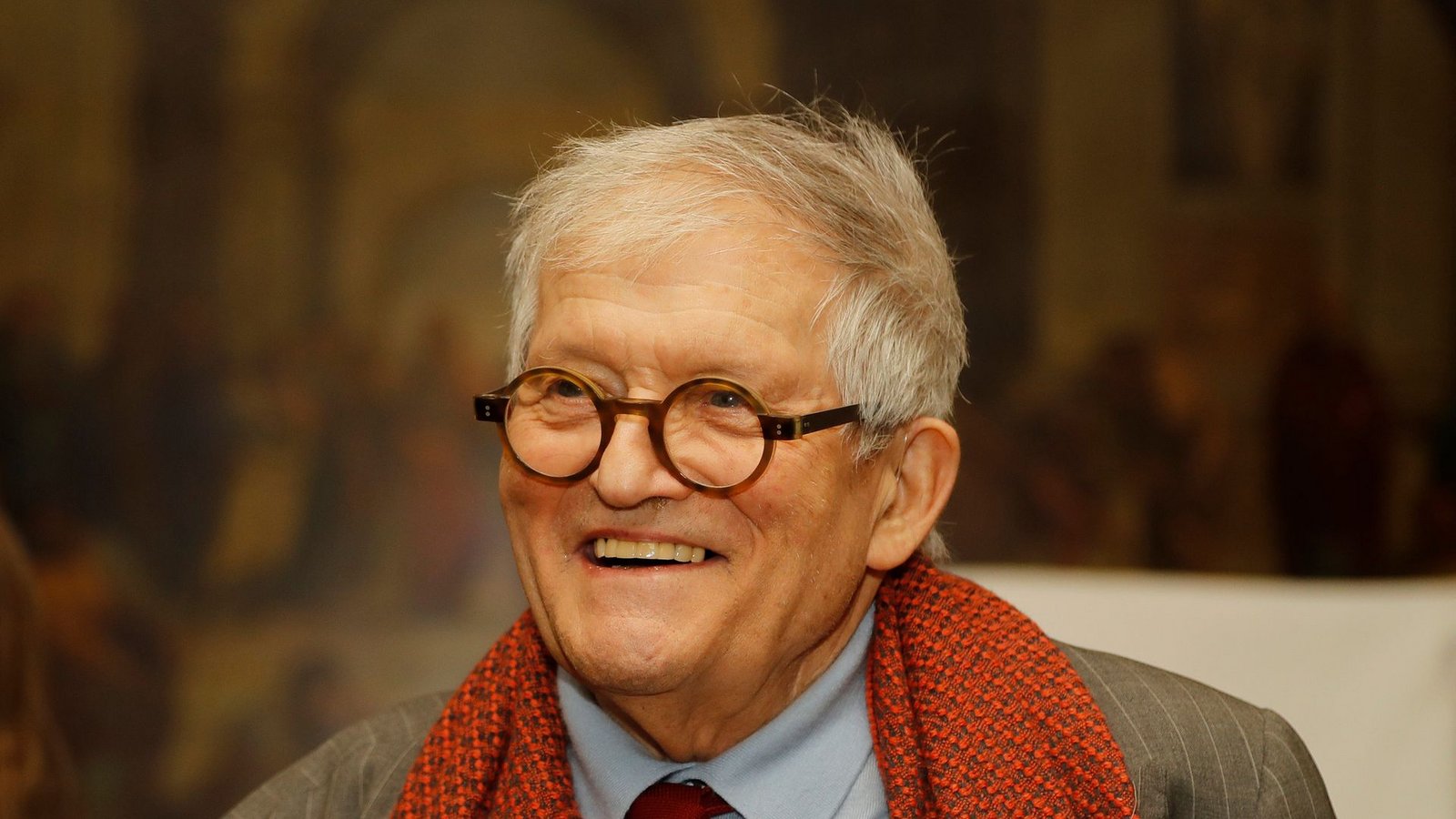Hockney wurde 88 Jahre alt.Foto: Frank Augstein/AP/dpa