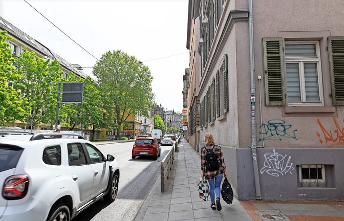 Die Hauptstätter Straße gehört zu den lautesten Gegenden in Stuttgart.<span class='image-autor'>Foto: Lichtgut/Leif Piechowski</span>