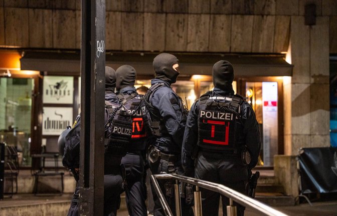 Wir tun was: Polizei-Schwerpunktaktion in der Stuttgarter Innenstadt am 19. März.<span class='image-autor'>Foto: 7aktuell.de//Nils Reeh</span>