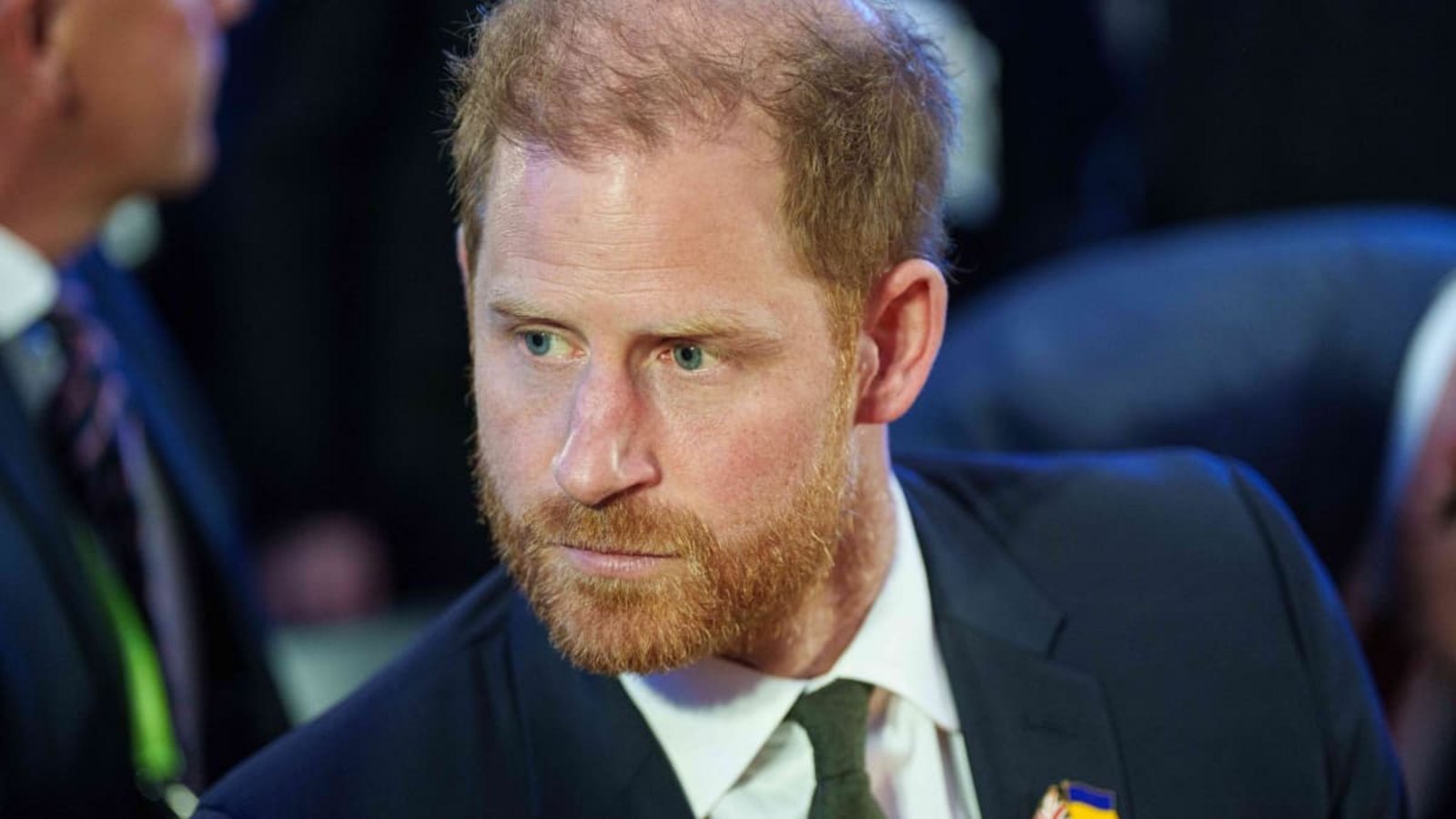 Der britische Prinz Harry beim Sicherheitsforum in der ukrainischen Hauptstadt.Evgeniy Maloletka/AP/dpa Der britische Prinz Harry beim Sicherheitsforum in der ukrainischen Hauptstadt.Evgeniy Maloletka/AP/dpa