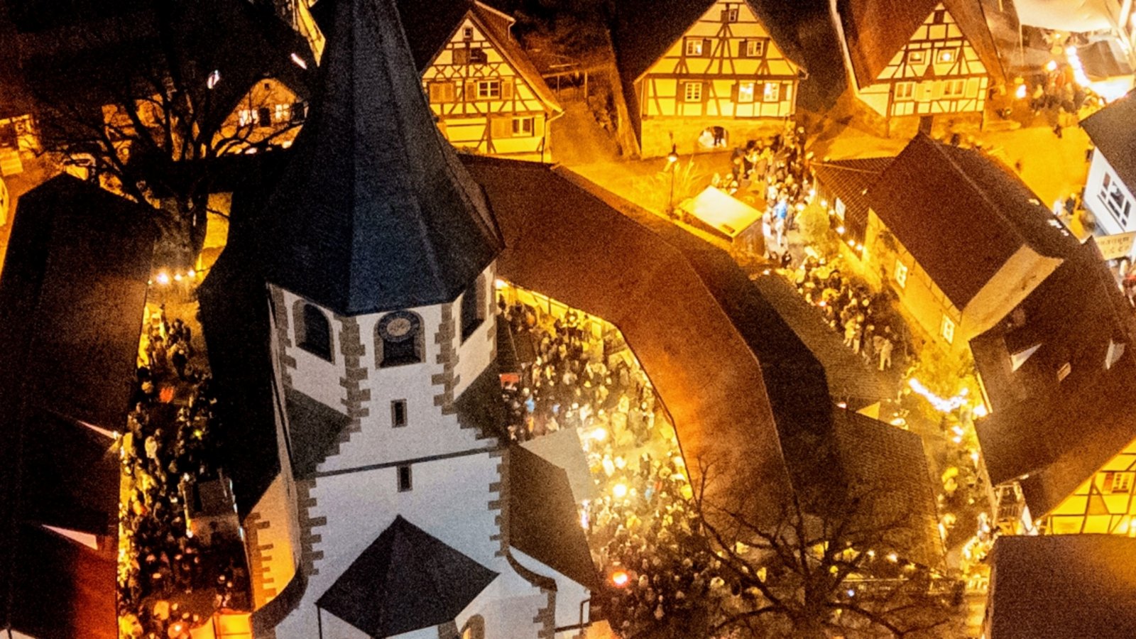 Die Weihnachtsgaden in Lienzingen.  Foto: Lienzinger Gaden/Henkel