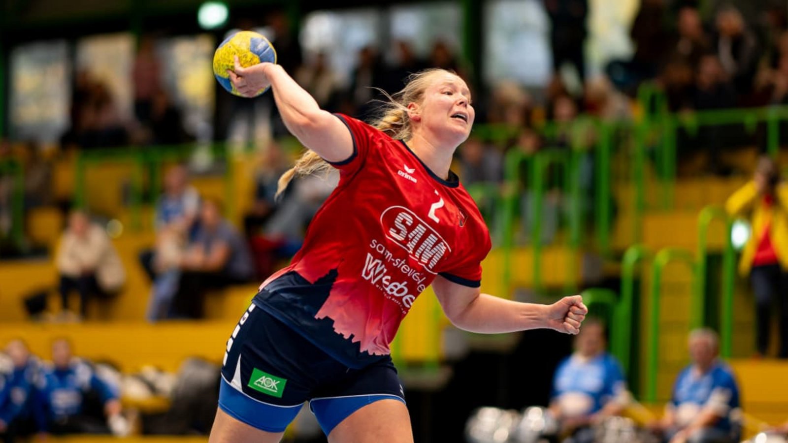 Stefanie Rau spielt mit der SG H2Ku Herrenberg in der kommenden Saison in der Handball-Regionalliga.Eibner-Pressefoto/Andreas Ulmer Stefanie Rau spielt mit der SG H2Ku Herrenberg in der kommenden Saison in der Handball-Regionalliga.Eibner-Pressefoto/Andreas Ulmer