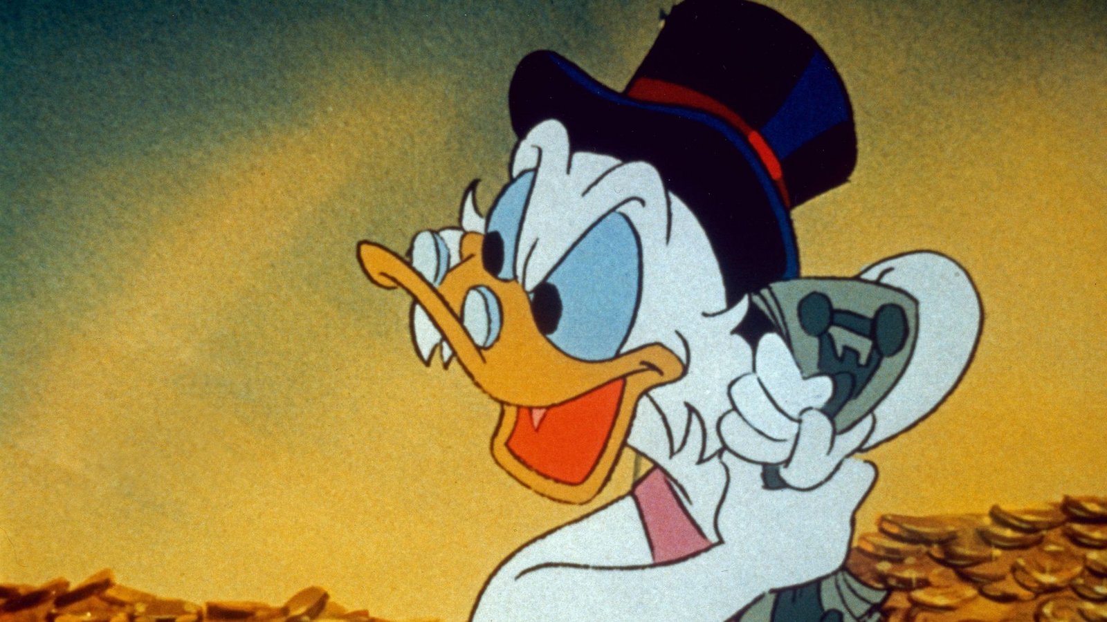 Inbegriff des superreichen Geizhalses: Comic-Figur Dagobert Duck in seinem Geldspeicher.Foto: imago/United Archives/imago stock&people Inbegriff des superreichen Geizhalses: Comic-Figur Dagobert Duck in seinem Geldspeicher.Foto: imago/United Archives/imago stock&people