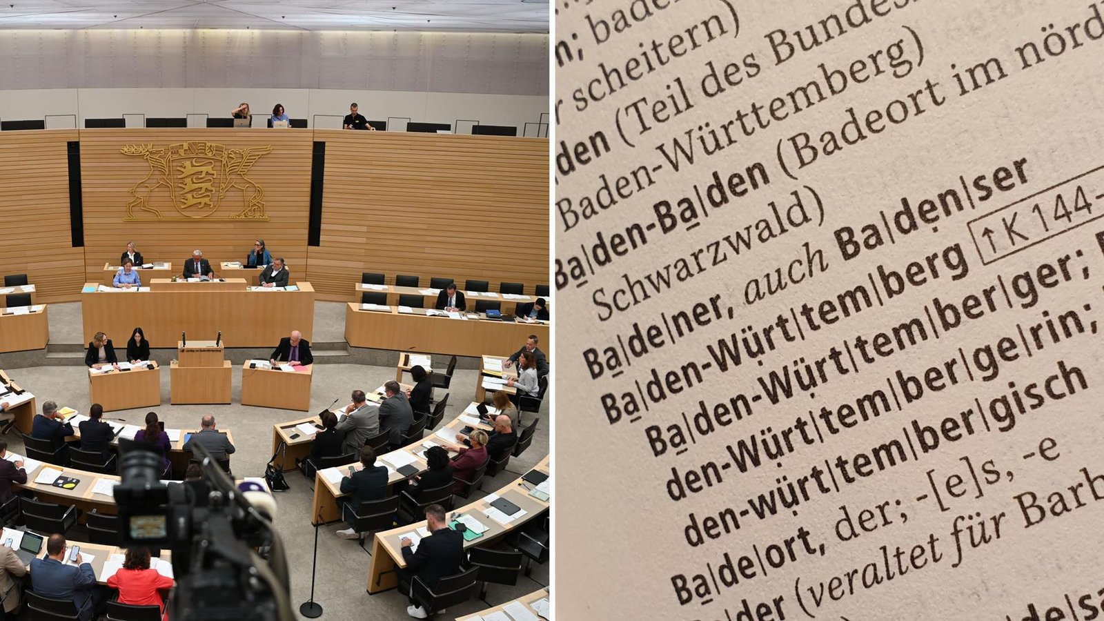 Im Landtag hatte der AfD-Abgeordnete Uwe von Wangenheim  mit dem Wort „Badenser“ für Aufregung gesorgt. Der Duden kennt es aber auch.Foto: Katharina Kausche/dpa