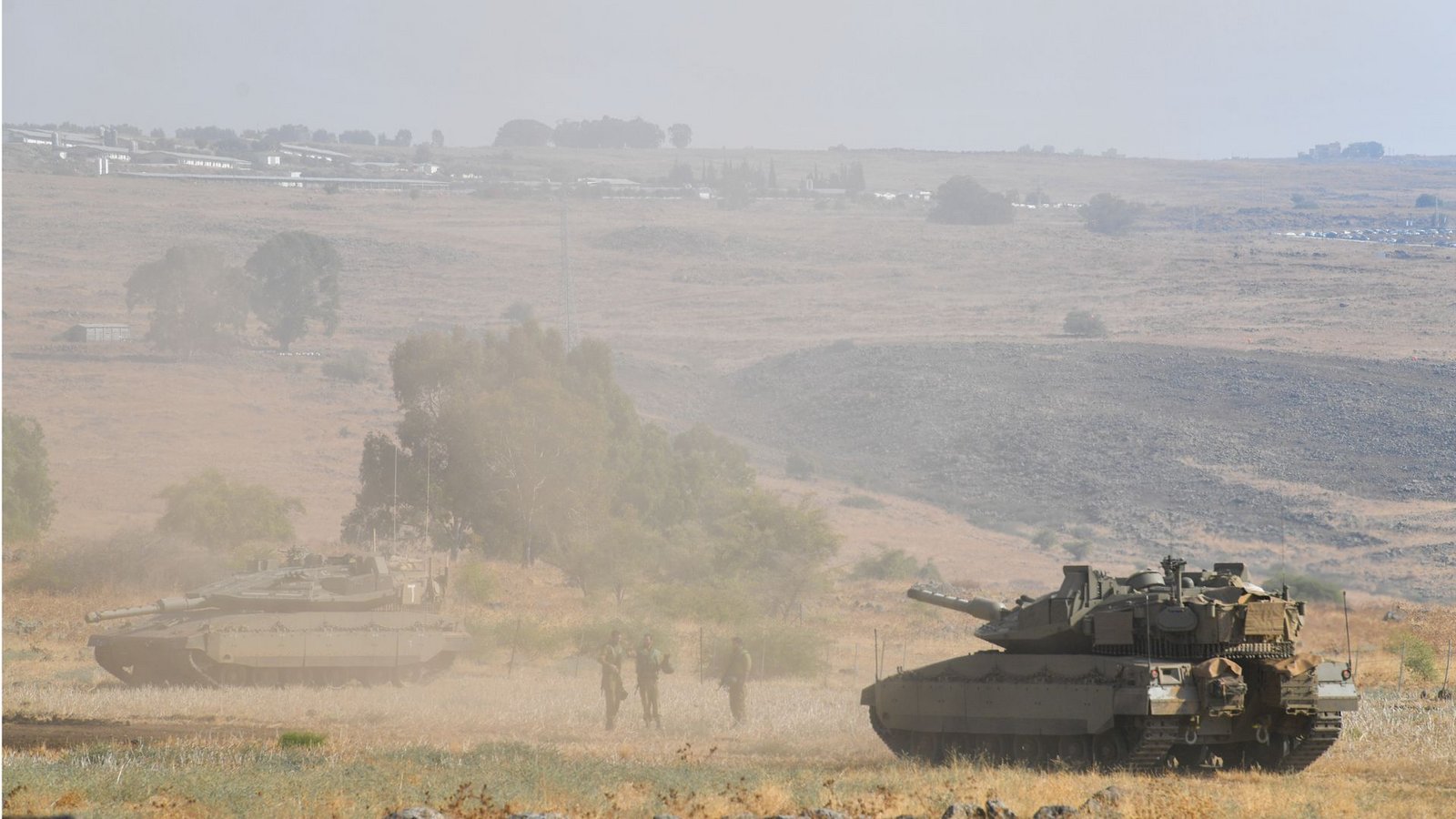 Israelischer Panzer an der Grenze zum Libanon.Foto: Gil Eliyahu/JINI/XinHua/dpa/Gil Eliyahu Israelischer Panzer an der Grenze zum Libanon.Foto: Gil Eliyahu/JINI/XinHua/dpa/Gil Eliyahu