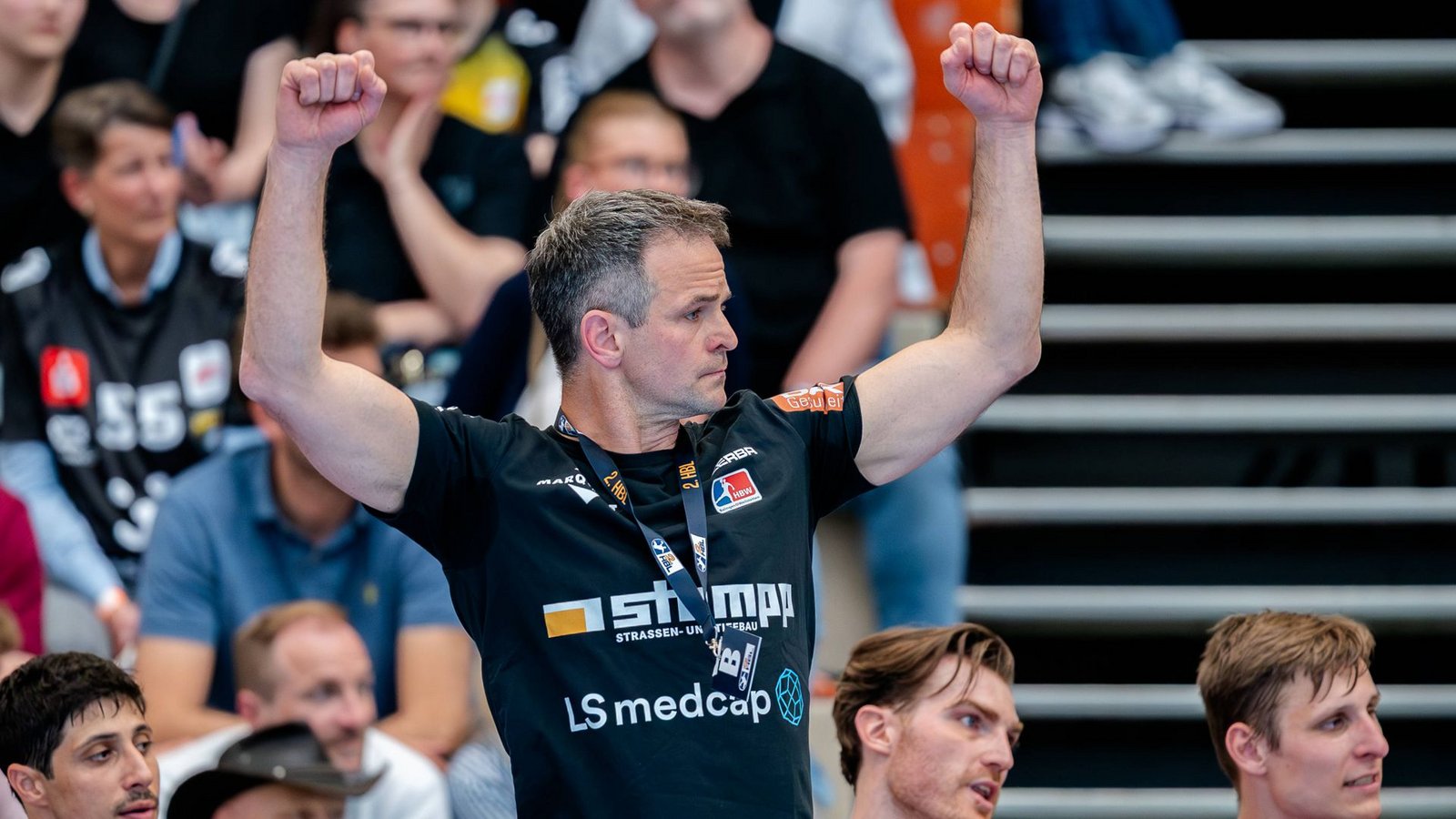 Trainer Matthias Flohr: Aufstieg mit dem HBW.Foto: IMAGO/Philipp Stevens Trainer Matthias Flohr: Aufstieg mit dem HBW.Foto: IMAGO/Philipp Stevens