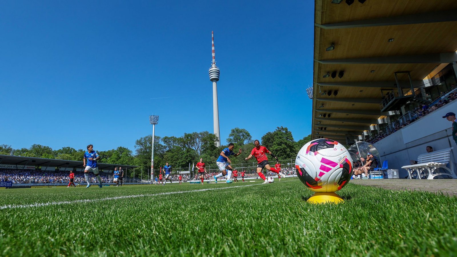 Das Gazi-Stadion vor dem Spiel.Foto: Baumann/Julia Rahn Das Gazi-Stadion vor dem Spiel.Foto: Baumann/Julia Rahn