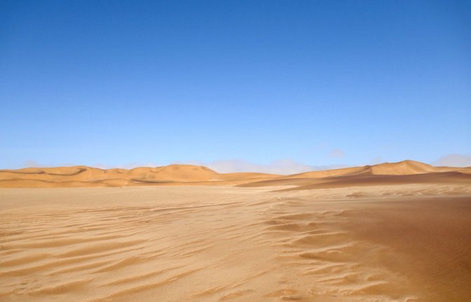Auf den ersten Blick tot, auf den zweiten voller abenteuerlicher Begegnungen: Die Wüste Namib<span class='image-autor'>Foto: Bettina Bernhard</span>
