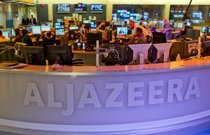 Die israelische Knesset lässt den TV-Sender Al-Dschasira in Israel schließen (Archivfoto).<span class='image-autor'>Foto: dpa/Tim Brakemeier</span>