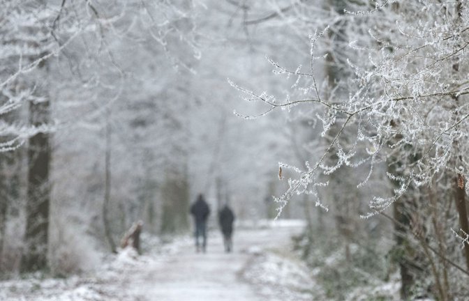 Wo liegt gerade Schnee in Baden-Württemberg? (Symbolbild)<span class='image-autor'>Foto: Marijan Murat/dpa/Marijan Murat</span>