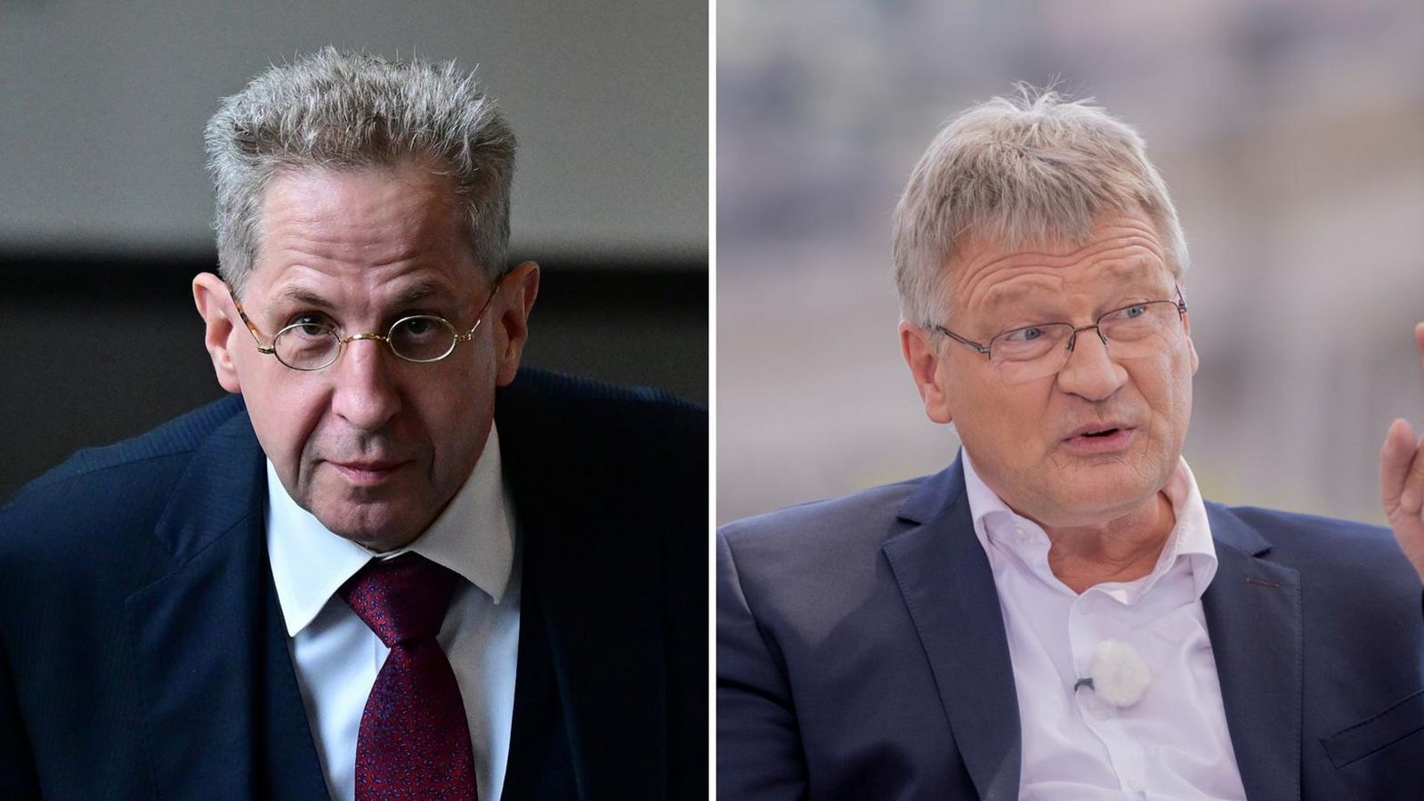 Hans-Georg Maaßen (links) und Jörg Meuthen wollen mit ihrer  Kleinpartei „Werteunion“ wachsen – auch durch den Eintritt von derzeit unzufriedenen CDU-Mitgliedern.Foto: dpa