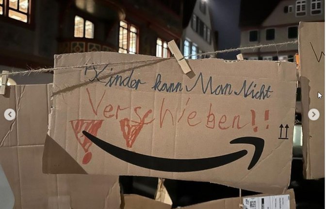 In Tübingen protestierten die Eltern gegen die Pläne – sie wurden trotzdem umgesetzt.<span class='image-autor'>Foto: Privat</span>