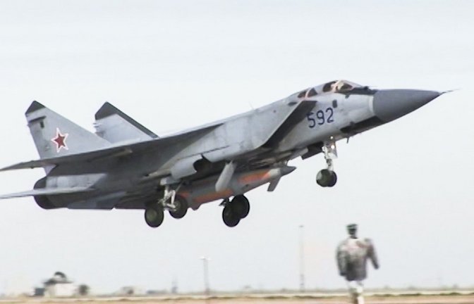 Russland hat mehrere Hyperschallraketentypen im Waffenarsenal.<span class='image-autor'>Foto: dpa</span>