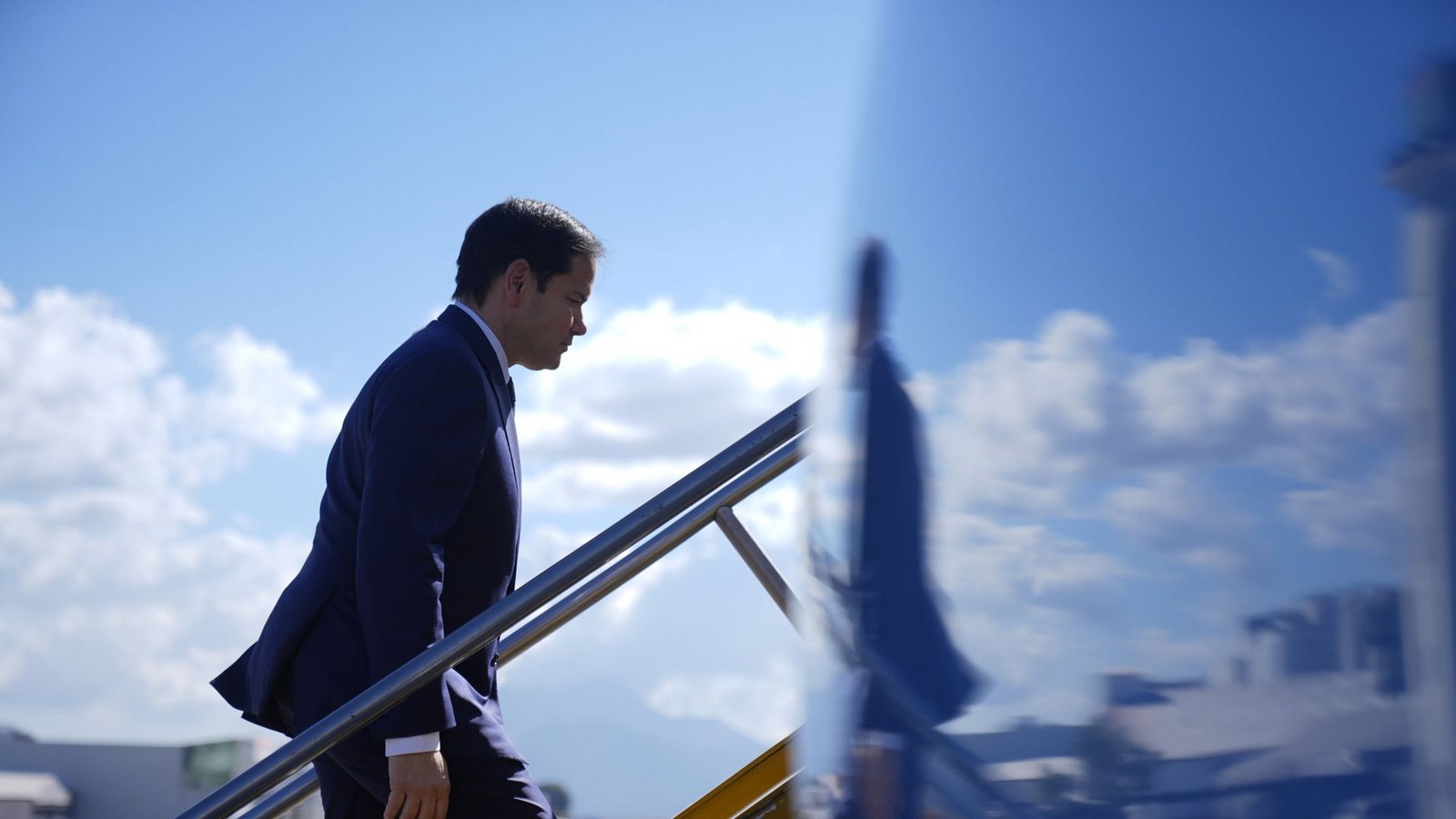 US-Außenminister Marco Rubio reist im Februar in den Nahen Osten. (Archivbild)Foto: dpa/Mark Schiefelbein