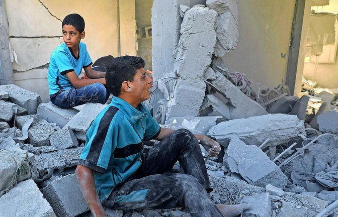 Solche Bilder aus Gaza sind in Israel kaum zu sehen.<span class='image-autor'>Foto: imago/APAimages</span>