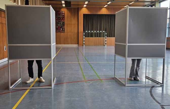 Spannende Abstimmung: Wie hier in Hochdorf haben heute Zehntausende im Raum Vaihingen ihre Stimmen zur Landtagswahl 2026 abgegeben. Foto: Rieger