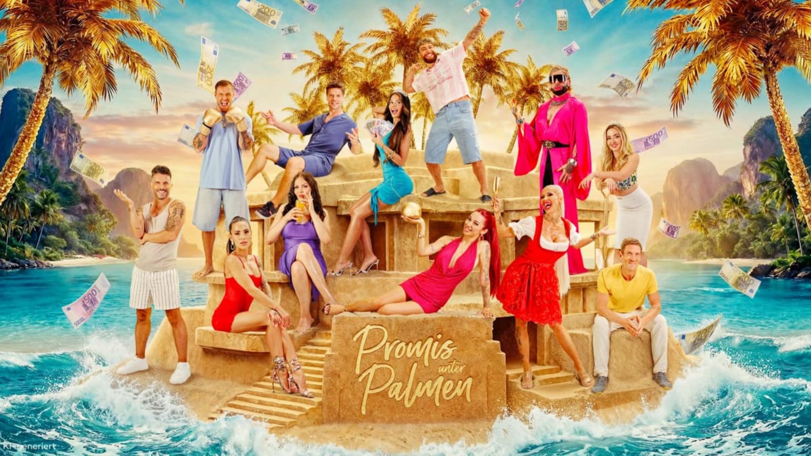 Die Show „Promis unter Palmen“ geht mit Staffel 5 auf Sat.1 weiter.Joyn/Thorsten Henn Die Show „Promis unter Palmen“ geht mit Staffel 5 auf Sat.1 weiter.Joyn/Thorsten Henn