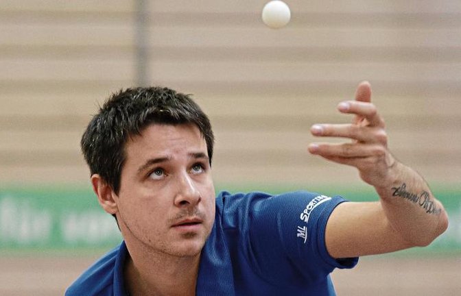 Ilya Shamin und der TTC Bietigheim-Bissingen haben sich in der Spitzengruppe der Tischtennis-Regionalliga Südwest festgesetzt. Foto: Baumann