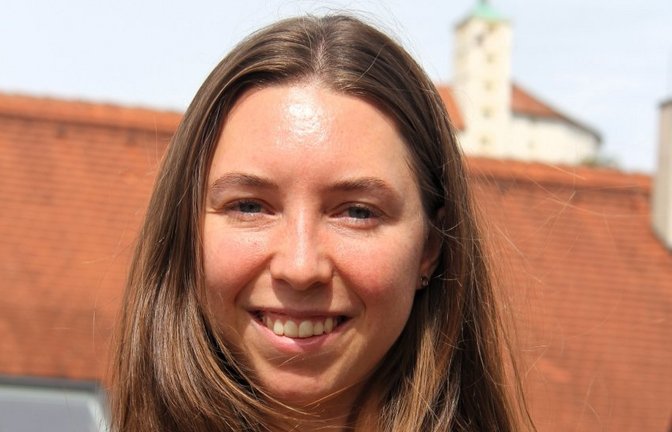 Es gibt viel zu tun: Jessica Meier ist Vaihingens Citymanagerin. <span class='image-autor'>Foto: Kauer</span>