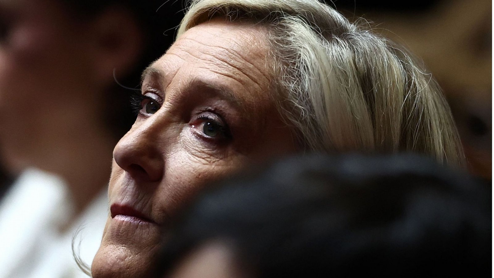 Marine Le Pen gibt sich kämpferisch. (Archivbild)Foto: AFP/ANNE-CHRISTINE POUJOULAT