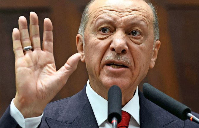 Recep Tayyip Erdogan regiert die Türkei mit harter Hand.<span class='image-autor'>Foto: AFP/ADEM ALTAN</span>