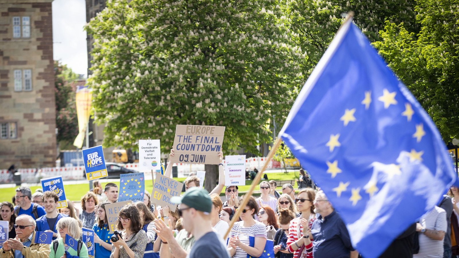 Seit Jahren gehen Menschen bei „Pulse of Europe“ für den europäischen Gedanken auf die Straße.Foto: Lichtgut/Julian Rettig Seit Jahren gehen Menschen bei „Pulse of Europe“ für den europäischen Gedanken auf die Straße.Foto: Lichtgut/Julian Rettig