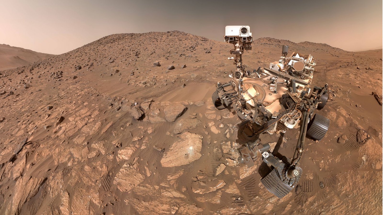 Dieses Selfie schoss ein Nasa-Roboter am 23. Juli 2024 auf dem Mars.Foto: IMAGO/Cover-Images Dieses Selfie schoss ein Nasa-Roboter am 23. Juli 2024 auf dem Mars.Foto: IMAGO/Cover-Images