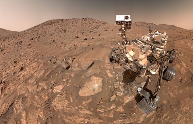 Dieses Selfie schoss ein Nasa-Roboter am 23. Juli 2024 auf dem Mars.<span class='image-autor'>Foto: IMAGO/Cover-Images</span>