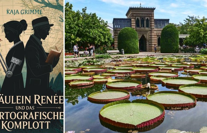 Die Wilhelma ist einer der Orte, an dem die Stuttgarter Autorin Kaja Grimme ihre beiden Amateur-Detektive ermitteln lässt.  „Fräulein Renée und das kartografische Komplott“ ist das erste Jugendbuch der Studentin.<span class='image-autor'>Foto: Verlag, Harald Knitter/Wilhelma</span>