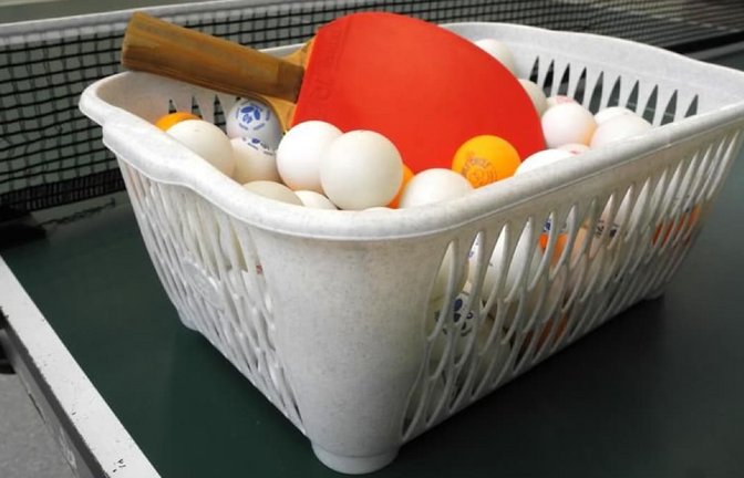 Die Saison läuft und Tischtennisbälle werden wieder kräftig gebraucht.<span class='image-autor'>oh</span>