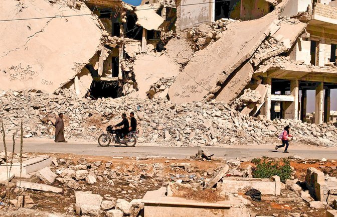Nach dem jahrelangen Krieg sind viele Städte und Dörfer in Syrien zerstört.<span class='image-autor'>Foto: Till Mayer</span>