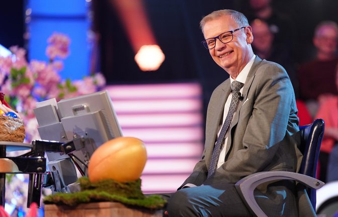 Moderator Günther Jauch beim Osterspecial 2024.<span class='image-autor'>Foto: RTL / Stefan Gregorowius</span>
