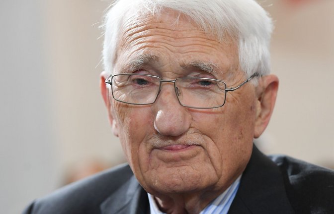 Jürgen Habermas starb im Alter von 96 Jahren in Starnberg.<span class='image-autor'>Foto: Arne Dedert/dpa</span>