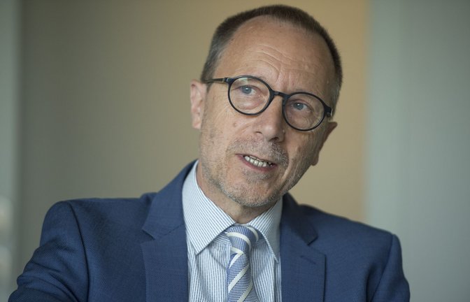 Der frühere Landespolizeipräsident Gerhard Klotter wurde am Montag vor dem Untersuchungsausschuss gehört.<span class='image-autor'>Foto: Leif Piechowski/LICHTGUT/Leif Piechowski</span>