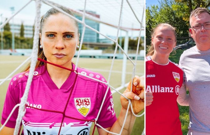 VfB-Keeperin Laura Guiliani will als Führungsspielerin vorangehen - MeinVfB-Reporter Philipp Maisel hat sie im Trainingslager getroffen.<span class='image-autor'>VfB Stuttgart/Privat</span>