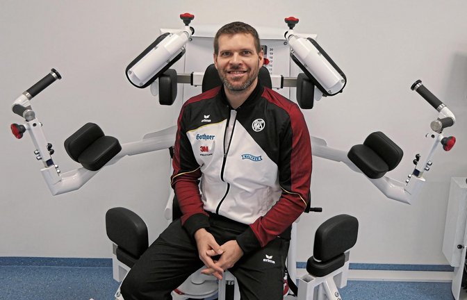 Krafttraining ist auch für Sportschützen enorm wichtig, ist sich Stefan Müller sicher – und wenn es nur darum geht, Verletzungen, Überbelastungsschäden oder Dysbalancen zu vermeiden. Fotos: privat