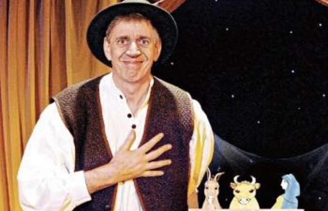 Die Weihnachtsgeschichte für Kinder bietet das Theater Radelrutsch an.  Foto: p