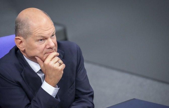 Bundeskanzler Olaf Scholz (SPD): Die Ampel-Koalition ist zerbrochen, Deutschland steht vor Neuwahlen.<span class='image-autor'>Foto: dpa/Kay Nietfeld</span>