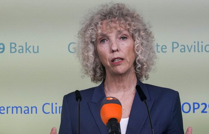 Jennifer Morgan, ehemalige Sonderbeauftragte der Bundesregierung für Klimapolitik, fordert verstärkte Anstrengungen im Kampf gegen die Erderwärmung (Archivfoto).<span class='image-autor'>Foto: dpa/Rafiq Maqbool</span>