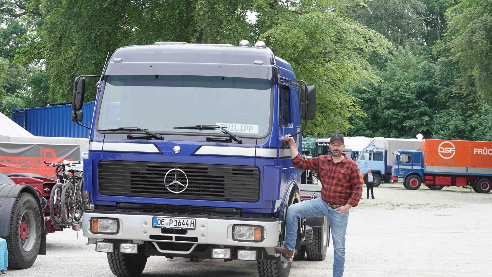 Weitere Bilder vom Lkw-Oldtimertreffen auf der Schwäbischen Alb.Foto: Andreas Rosar Fotoagentur-Stuttg