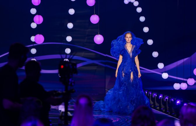 In der 3. Folge von "Germany's Next Topmodel" 2025 mussten sich die Teilnehmerinnen auf dem Laufsteg behaupten.<span class='image-autor'>Foto: ProSieben/Daniel Graf</span>