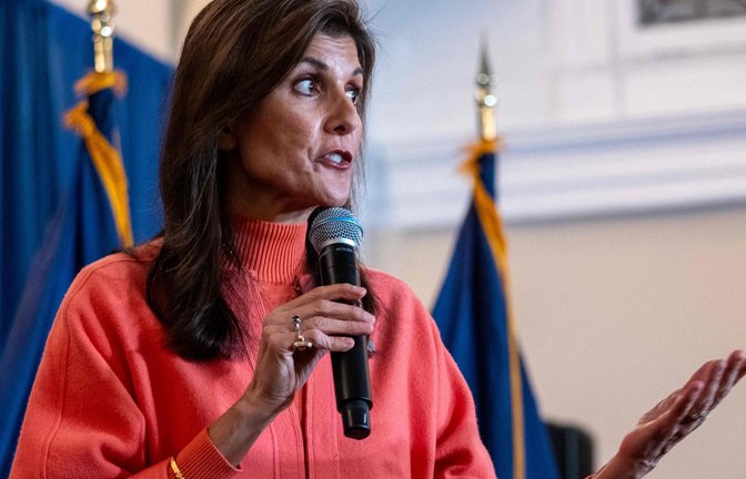 Nikki Haley könnte als Kandidatin der Republikaner Amtsinhaber Biden gefährlich werden, meint man in dessen Beraterteam.<span class='image-autor'>Foto: AFP/Spencer Platt</span>