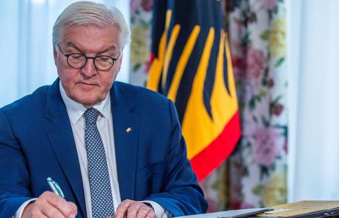 Bundespräsident Frank-Walter Steinmeier (Archivbild)<span class='image-autor'>Foto: Jens Büttner/dpa/Jens Büttner</span>